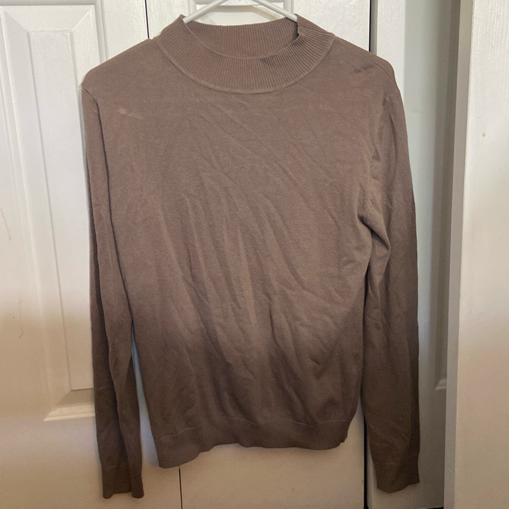 Lock&Love Brown Turtleneck